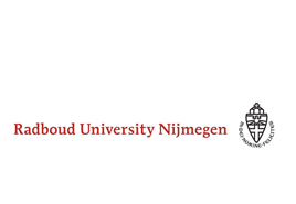 radboud universiteit nijmegen
